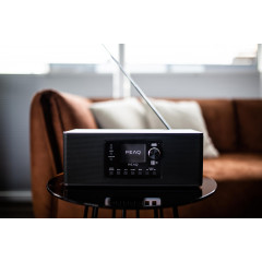 PEAQ PDR 270 BT-B Internetradio, Digital + FM, DAB+, FM, Internet Radio, Bluetooth, Schwarz