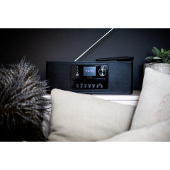 PEAQ PDR 270 BT-B Internetradio, Digital + FM, DAB+, FM, Internet Radio, Bluetooth, Schwarz