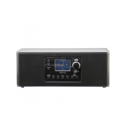 PEAQ PDR 270 BT-B Internetradio, Digital + FM, DAB+, FM, Internet Radio, Bluetooth, Schwarz