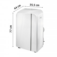 KOENIC KAC 9022 W Klimagerät Weiß (Max. Raumgröße: 80 m³, EEK: A)