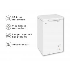 OK. OFZ 131 D W Gefriertruhe (D, 95 l, 89 cm hoch)