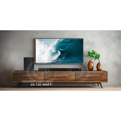 PEAQ 120 2.1, Soundbar, Schwarz