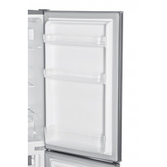 OK. OFK 411 C IN Kühlgefrierkombination (C, 173 l, 1422 mm hoch, Edelstahl Look)