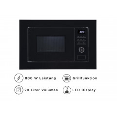 OK. OMWG 2024 BI DB, Mikrowelle (800 Watt, Grillfunktion)