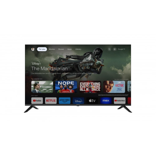 PEAQ PTV 50GU-5024C Google UHD TV (Flat, 50 Zoll / 126 cm, UHD 4K, SMART TV)