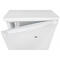 OK. OFK 121 C W Kühlschrank mit Gefrierfach (107 l, C, 56 cm hoch, Weiß)
