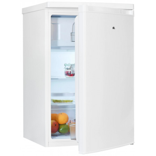 OK. OFK 121 C W Kühlschrank mit Gefrierfach (107 l, C, 56 cm hoch, Weiß)