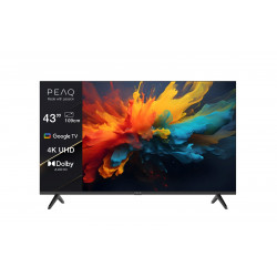 PEAQ PTV 43GU-5024T UHD TV (Flat, 43 Zoll / 108 cm, UHD 4K, SMART TV) PEAQ PTV 43GU-5024T UHD TV (Flat, 43 Zoll / 108 cm, UHD 4K, SMART TV)