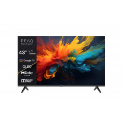 PEAQ PTV 43GQU-5024T QLED TV (43 Zoll / 108 cm, QLED 4K, SMART TV) PEAQ PTV 43GQU-5024T QLED TV (43 Zoll / 108 cm, QLED 4K, SMART TV)