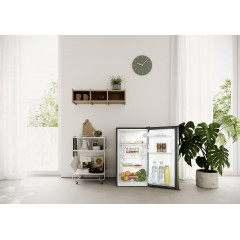 OK. OFR 181 E B Fussball Vollraumkühlschrank (91 l, E, 84,5 cm hoch, Schwarz)