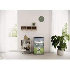 OK. OFR 181 E B Fussball Vollraumkühlschrank (91 l, E, 84,5 cm hoch, Schwarz)