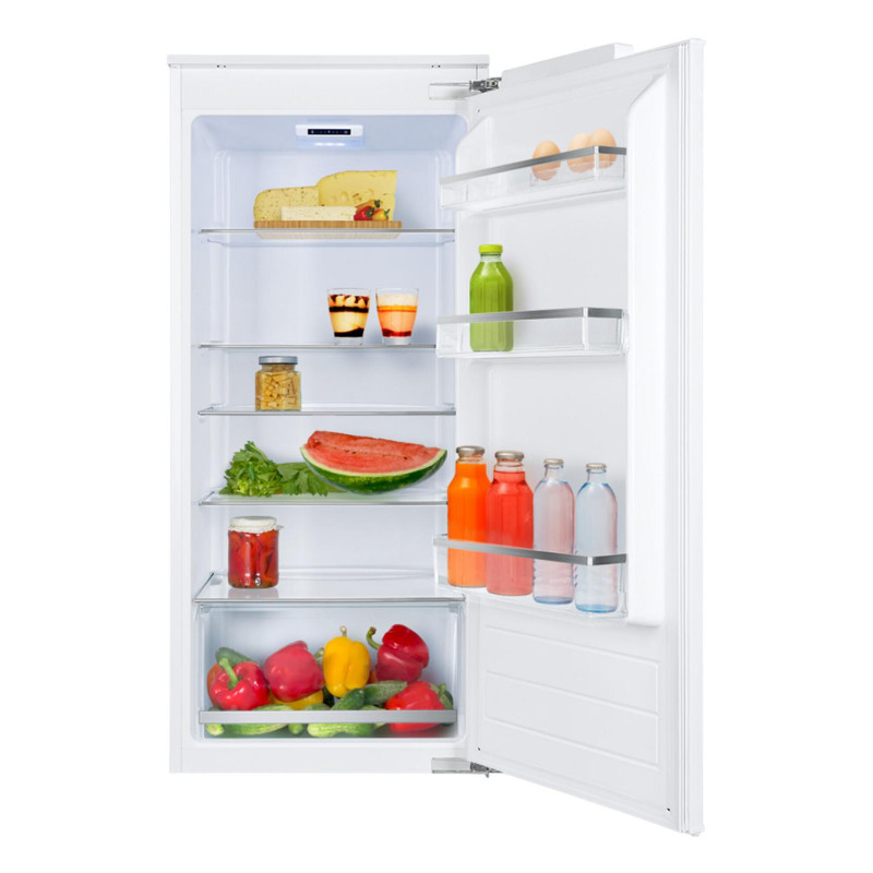 KOENIC KBR 12211 E DOD Einbaukühlschrank (197 l, E, 1221 mm hoch, Weiß )