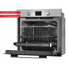 KOENIC KBO 511-1 M A1 Pyrolyse, Einbaubackofen (Einbaugerät, 77 l, 595 mm breit)