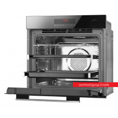 KOENIC KBO 611-1 B A1, Einbaubackofen (Einbaugerät, 77 l, 595 mm breit), Dampfgarfunktion