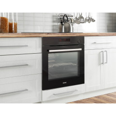 KOENIC KBO 611-1 B A1, Einbaubackofen (Einbaugerät, 77 l, 595 mm breit), Dampfgarfunktion