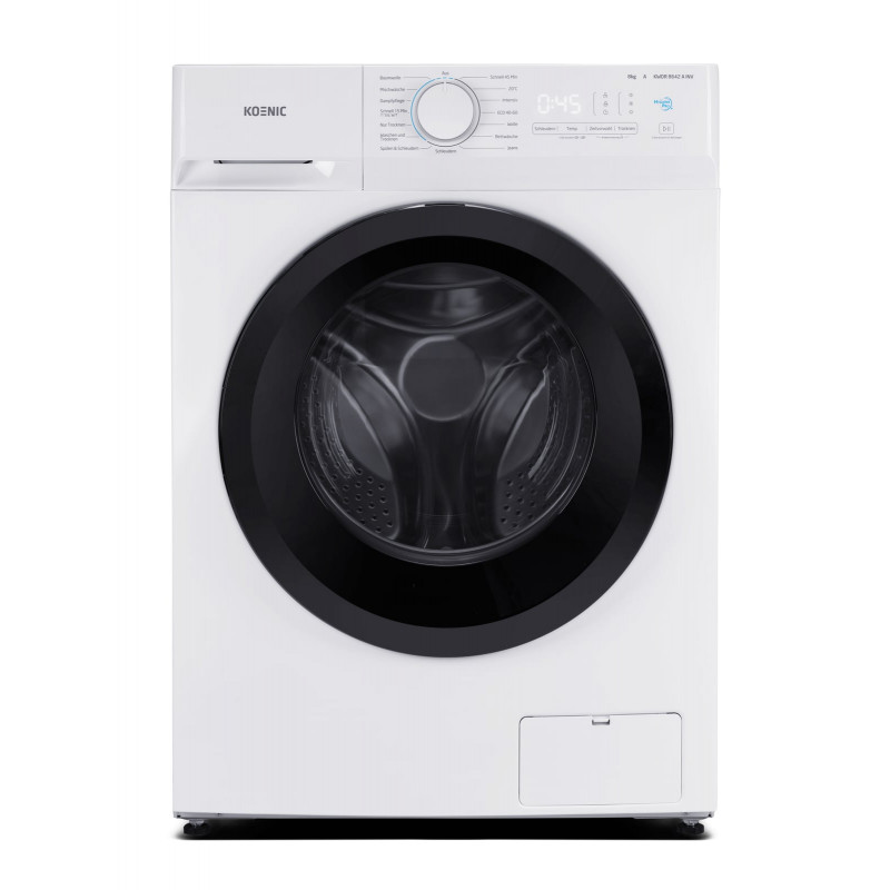 KOENIC KWDR 8642 A INV Wash Dryer Waschtrockner (8 kg / 6 kg, 1350 U/Min.)