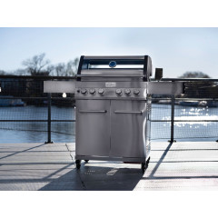 KOENIC KGG-TR 41125 M Gasgrill, Edelstahl (20,2 kW)