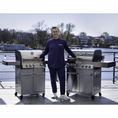 KOENIC KGG-TR 41125 M Gasgrill, Edelstahl (20,2 kW)