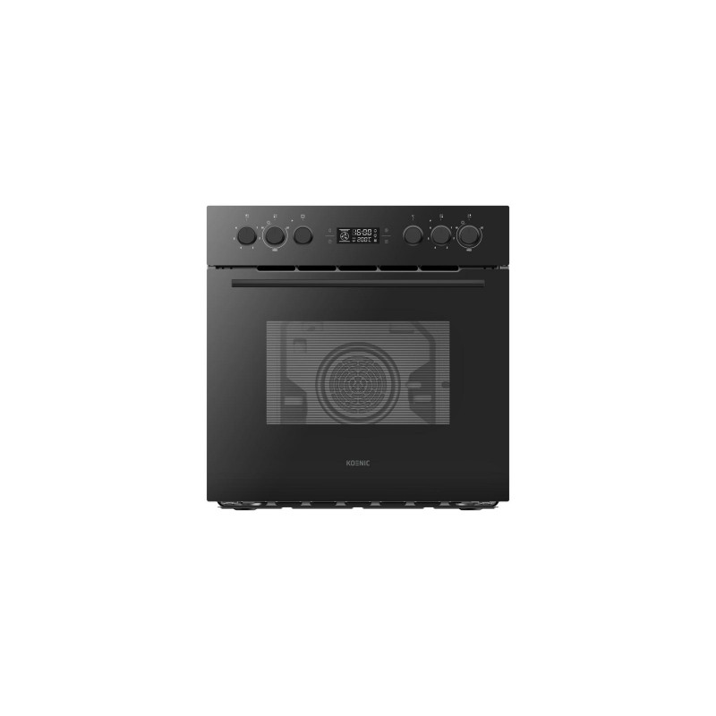 KOENIC KBC 2411 A1 Einbaukochfeld, Einbaukochset (Elektrobackofen & Cerankochfeld) (Glas, A+, 70 l)