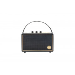 PEAQ ICONIC Vibe 3 | PPA 550-RW Lautsprecher, Schwarz mit goldenen Elementen