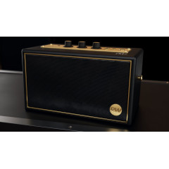 PEAQ ICONIC Vibe 3 | PPA 550-RW Lautsprecher, Schwarz mit goldenen Elementen