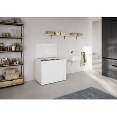 KOENIC KFZ 131 A W Gefriertruhe (A, 217 l, 840 mm hoch)