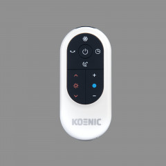 KOENIC KTF 209426 Ventilator/ Heizlüfter Weiß (2000 Watt)