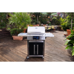 KOENIC KSG-TR 3272226 M Elektro-Standgrill, Silber (3200 Watt)