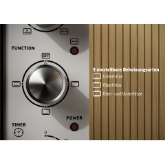 KOENIC KMO 461826 Mini Backofen