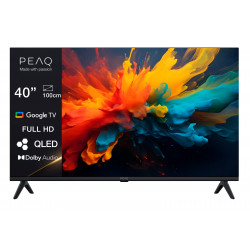 PEAQ PTV 40GQF-5026T QLED TV (Flat, 40 Zoll / 100 cm, Full-HD, SMART TV)