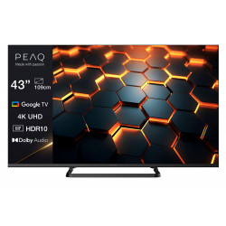 PEAQ PTV 43GU-5026C LED TV (Flat, 43 Zoll / 108,0 cm, UHD 4K, SMART TV)