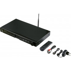 Renkforce RF-DAB-IR1700 Radio-Adapter DAB+, UKW, Internet WLAN, LAN, Bluetooth®, DLNA, Internetradio DLNA-fähig Schwarz