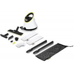 SC 2 Deluxe EasyFix Premium Dampfreiniger weiss/schwarz/gelb