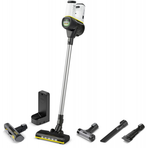 VC 6 Cordless ourFamily Pet Akku-Stielstaubsauger weiß, 50 min Laufzeit, HEPA-Filter, Tierhaar-Düse