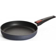 WOLL Pfannen-Set »MADE IN GERMANY - Diamond Lite« Aluminiumguss Set, 1x Eckpfanne mit Deckel 26x26 cm, 1x Bratpfanne Ø 24 cm, 3 tlg. Induktion