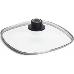 WOLL Pfannen-Set »MADE IN GERMANY - Diamond Lite« Aluminiumguss Set, 1x Eckpfanne mit Deckel 26x26 cm, 1x Bratpfanne Ø 24 cm, 3 tlg. Induktion