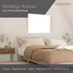 HEIDENFELD HF-HP100-3 | Infrarotheizung (1000 Watt, Raumgröße: 25 m²)