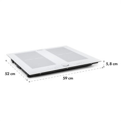 KLARSTEIN Delicatessa 60 Induktions-Kochfeld (59 cm breit, 4.00 Kochfelder) KLARSTEIN Delicatessa 60 Induktions-Kochfeld (59 cm breit, 4.00 Kochfelder)