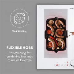 KLARSTEIN Delicatessa 60 Induktions-Kochfeld (59 cm breit, 4.00 Kochfelder)