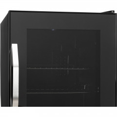 KLARSTEIN Beersafe M Mini-Kühlschrank (C, 55,20 cm hoch, Schwarz)