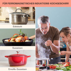KLARSTEIN Kochheld Induktions-Kochfeld (59 cm breit, 4.00 Kochfelder)