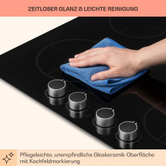 KLARSTEIN Kochheld Induktions-Kochfeld (59 cm breit, 4.00 Kochfelder)