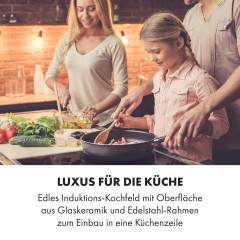 KLARSTEIN Delicatessa 60 Hybrid Prime Induktions-Kochfeld (59 cm breit, 4.00 Kochfelder)
