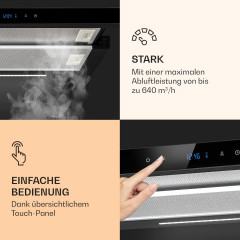 KLARSTEIN Mariana Neo 60, Dunstabzugshaube (60 cm breit, 46 cm tief)