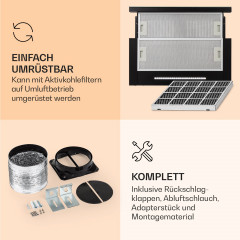 KLARSTEIN Mariana Neo 60, Dunstabzugshaube (60 cm breit, 46 cm tief)