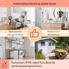 KLARSTEIN Wonderwall Air Art Smart 700W Infrarotheizung (700 Watt, Raumgröße: 14 m²)