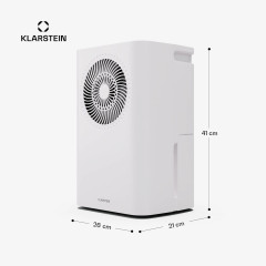 CircleDry Smart 12 L Luftentfeuchter | 12L/Tag | 260 W | 25–30m² | WiFi | Timer | Filter