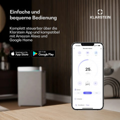 CircleDry Smart 12 L Luftentfeuchter | 12L/Tag | 260 W | 25–30m² | WiFi | Timer | Filter