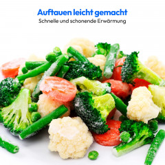 MEDION® LIFE 3in1 Mikrowelle MD 17495, Kombination aus Mikrowelle, Grill und Ofen, 10 Automatikprogramme, edles Design