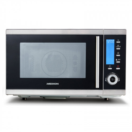 MEDION MD 15501, Mikrowelle (900 Watt, 25 l Garraum-Volumen, Heißluftfunktion)